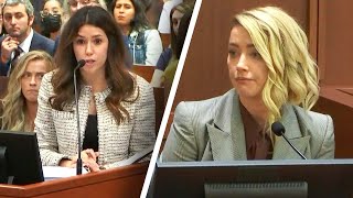 Amber Heard Spars With Depp Attorney Camille Vasquez