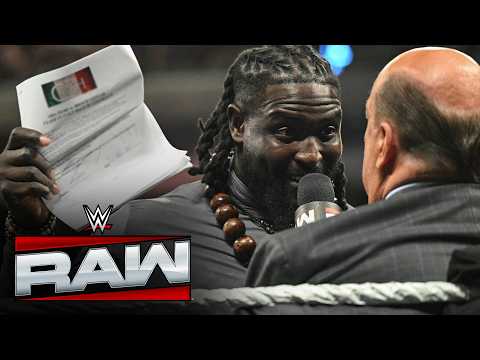 Oba Femi to Paul Heyman: “This time I’m fighting to kill The Beast”: Raw highlights, May 25, 2026