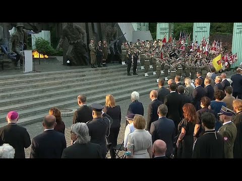 Poland marks Warsaw Uprising aganst Nazi occupation 77 years ago