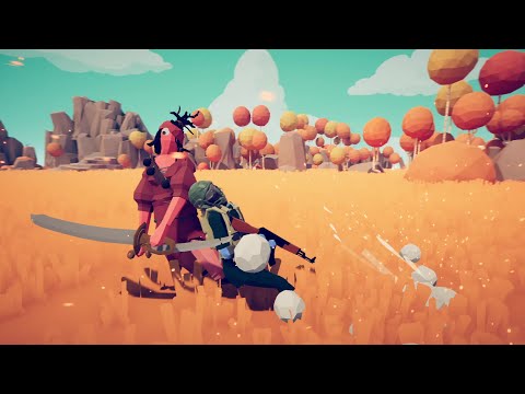 AK 47 VS EVERY UNIT TABS Totally accurate battle simulator