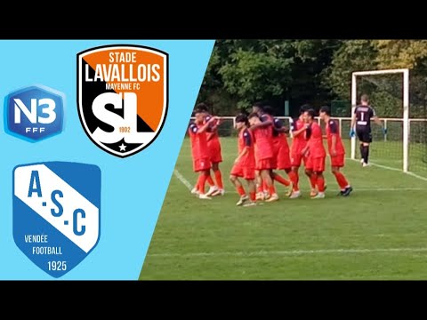 (Résumé) N3-J1/ Stade lavallois II - AS Châtaigneraie / 26/08/23