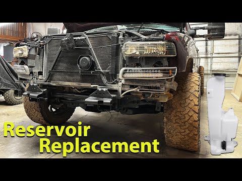 01 Silverado Washer Fluid Reservoir Replacement