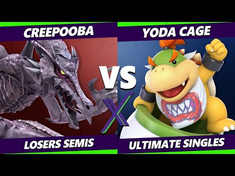 S@X 410 Losers Semis - Creepooba (Ridley) Vs. Yoda Cage (Bowser Jr.) Smash Ultimate - SSBU