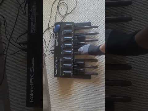 Roland PK-5 Dynamic MIDI Pedal Controller 1990 - 2005 - Black image 5