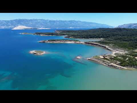 Rab Island, beaches of Lopar (Ciganka, Dubac, Podsilo, Sahara)