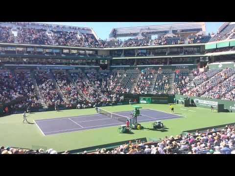 Mardy Fish vs. Jack Sock - Indian Wells 2015 02