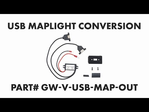 USB Charging Port Conversion for Map Light