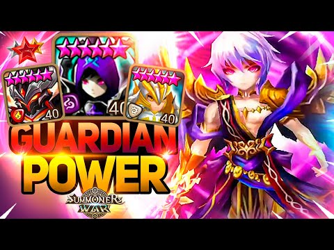 UNBREAKABLE Guardian Team with Buffed Fermion in Summoners War