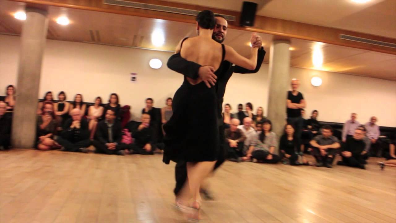 Maria Filali y John Zabala 20/12/2014 (Tango No te quiero más Orquesta Enrique Rodriguez) Paris