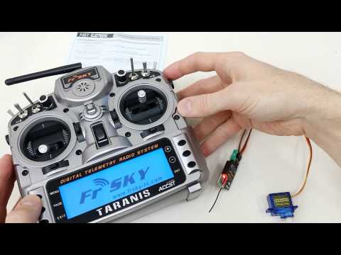 How to bind FrSky V8R4-II to Taranis X9D