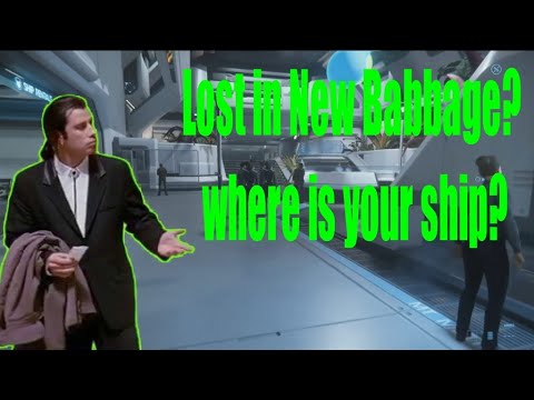 Star Citizen 101 ep4. How to find your ship in New Babbage