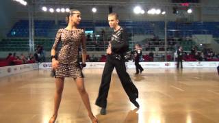 Mistrzostwa Polski Elbląg 2014 14-15 Latin 1/16 Samba 1