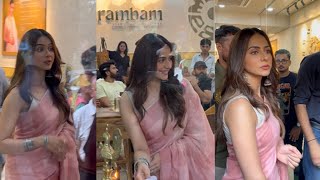 Rakul Preet Singh snapped at Arambam Food in Hyderabad | Silver Screen