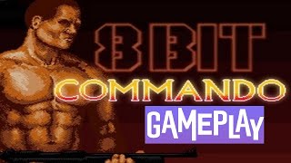 8-Bit Commando Gameplay 🎮 | Un Contra de 8 bits Moderno