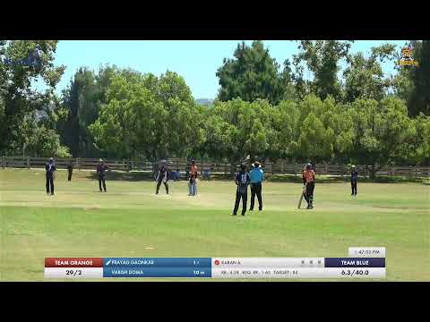 Team Blue vs Team Orange in USAC JR Zonal 2023 - West U15 - Aug 02, 2023