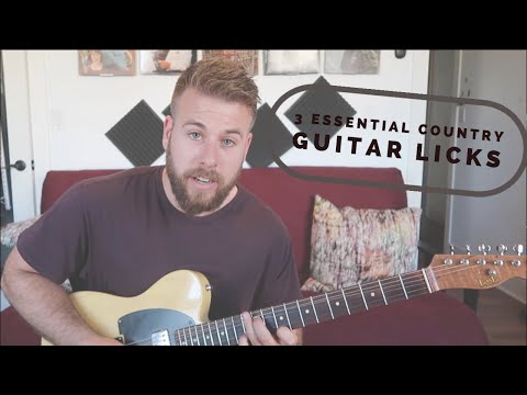 Learn Country Guitar - 3 Licks to Get You Started