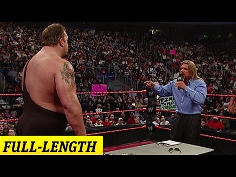 Big Show and Triple H's New Year's Revolution 2006 Contract Signing