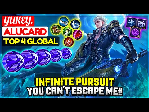 Infinite Pursuit, You Can't Escape Me!! [ Top 4 Global Alucard ] Yukey. - Mobile Legends
