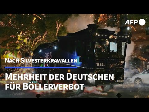Video Thumbnail: Böllerverbot an Silvester: Mehrheit der Deutschen dafür | AFP