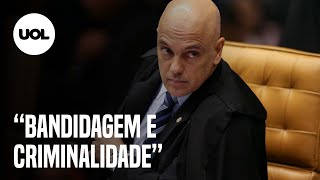 "QUE ESTUPREM E MATEM AS FILHAS DOS ORDINÁRIOS MINISTROS": ALEXANDRE DE MORAES LÊ ATAQUES E AMEAÇAS