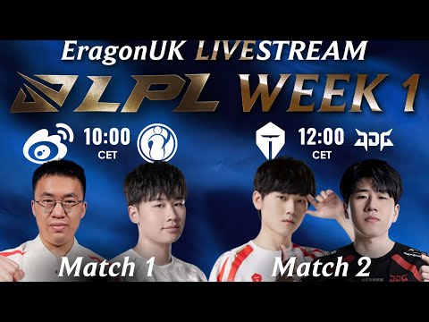 🔴 LPL 2026 리그 오브 레전드 프로리그 | WBG vs iG & TES vs JDG 🔴