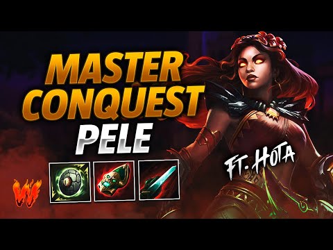 PELE, AQUI HAY QUE PEGAR BUENOS CABEZAZOS ft. Hota - Warchi - Smite Master Conquest