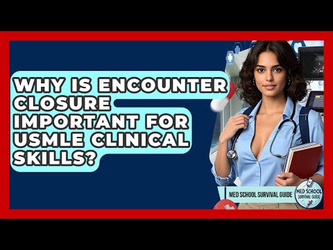 Why Is Encounter Closure Important For USMLE Clinical Skills? - Med School Survival Guide