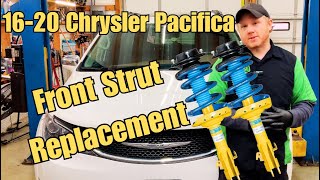 16-20 Chrysler Pacifica Creaking Noise While Turning - Front Struts and Mounts Replacement.