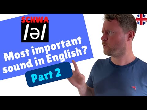 English Pronunciation - The Schwa Sound  /ə/ (Part 2 - Practice The Schwa)