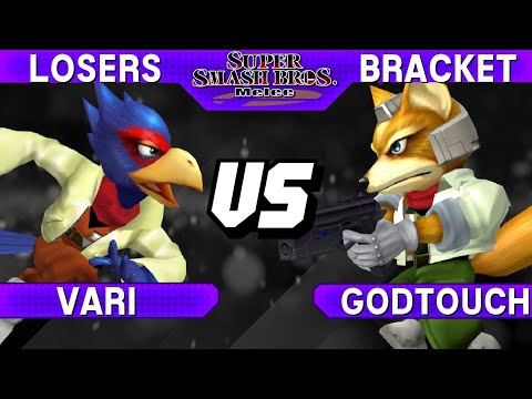 Smash Melee - Vari (Falco) vs GodTouch (Fox) - S@LT 214 Losers Bracket