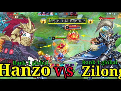 😱Level Difference😱 @Hanzoqueen | 2023 Most Powerful Build | Hanzo Juna | The Hanzo Ht3 | °_°|