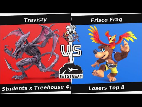 Students x Treehouse 4 Losers Top 8 - Travisty (Ridley) Vs. Frisco Frag (Banjo) - SSBU