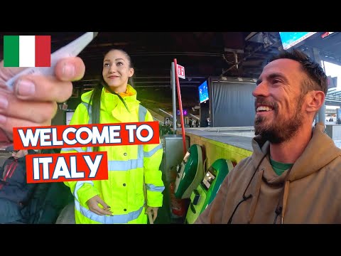Pretty Italian Girl Helps Clueless Foreigner 🇮🇹 First Impressions of Italy