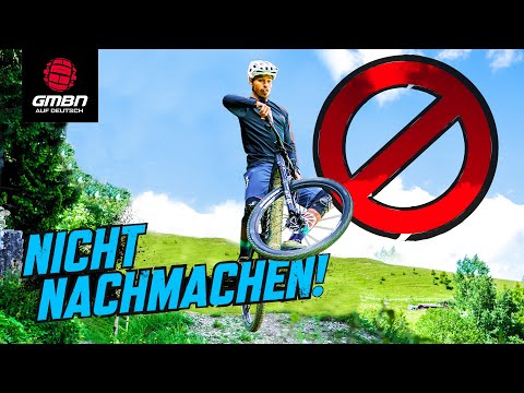 6 Fehler beim Springen mit dem MTB und wie man sie vermeidet