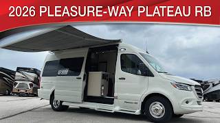 A preview image of the linked video showcasing 2026 Pleasure-way Plateau RB