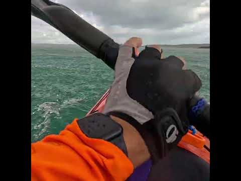 Rainy paddle #rain #seakayaking #rainyday #newzealand
