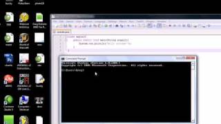 Java Programming Tutorial - 2 - Running a  Java Program