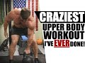Most INTENSE Kettlebell Workout I've Ever Done [Upper Body Push Pull Grind!] | Chandler Marchman
