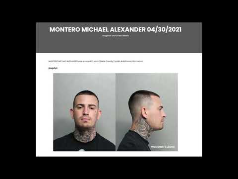 Montero Michael Alexander Mugshot