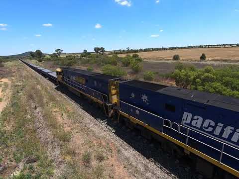 NR114 & NR111 at Ootha NSW.  Wed 25th Nov 2020