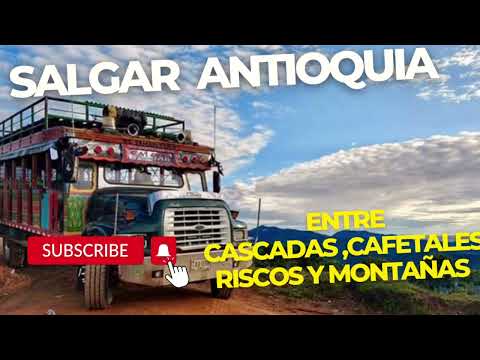 SALGAR Antioquia     EN MOTO  tierra de cascadas, café y montañas ☕️💪🏼🇨🇴