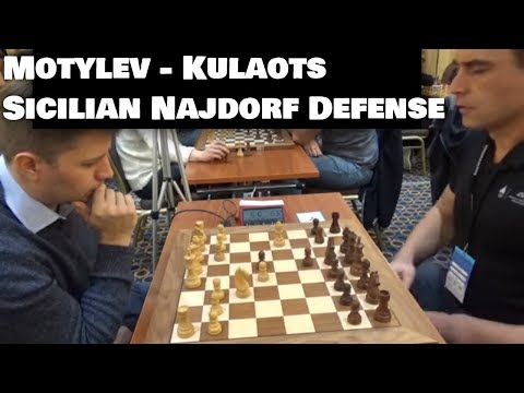 Motylev - Kulaots | Attacking with small forces gets surprising result