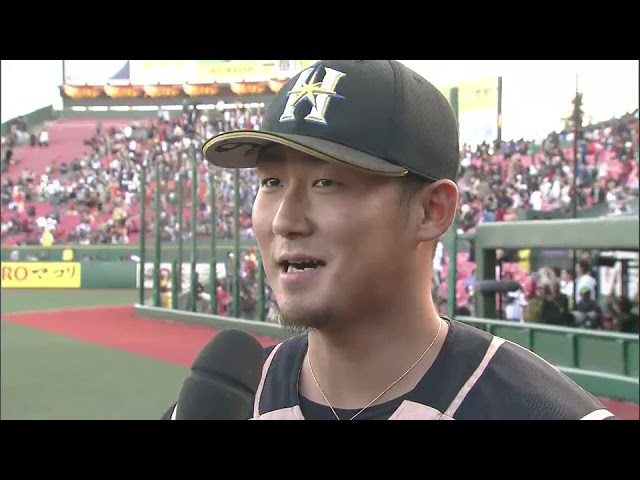 ファイターズ・中田翔選手ヒーローインタビュー 5月3日 東北楽天ゴールデンイーグルス 対 北海道日本ハムファイターズ