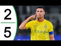 Al-Shabab vs Al-Nassr 2-5 Highlights | Cristiano Ronaldo reaches King Cup Semi-final