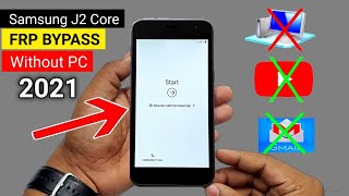 Samsung J2 Core FRP BYPASS (Without PC) New Method 2021 🔥🔥🔥