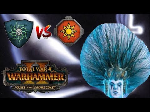 How does Cylostra fit in the mix? Vampire Coast vs Lizardmen - Total War Warhammer 2