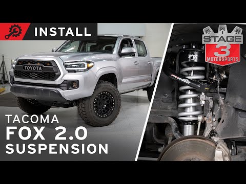 05-20 Toyota Tacoma Fox 2.0 Front Coilover Suspension and Rear Shock Install