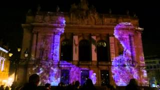 preview picture of video 'Mapping Opéra Lille 27 mars 2015 23h00 : Soirée d'ouverture de la Fête de l'amination'