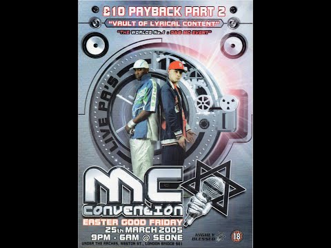 DJ Phantasy MCs Eva Skibadee Shabba D  MC convention £10 payback part 2