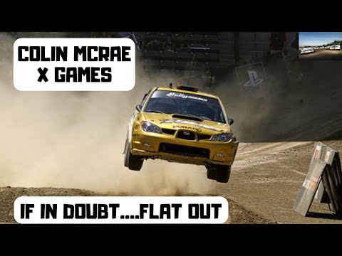 Colin McRae I Xgames I IF IN DOUBT......FLAT OUT